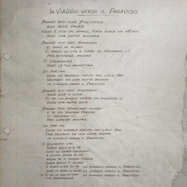 IN VIAGGIO VERSO IL PARADISO - ACHILLE LAURO